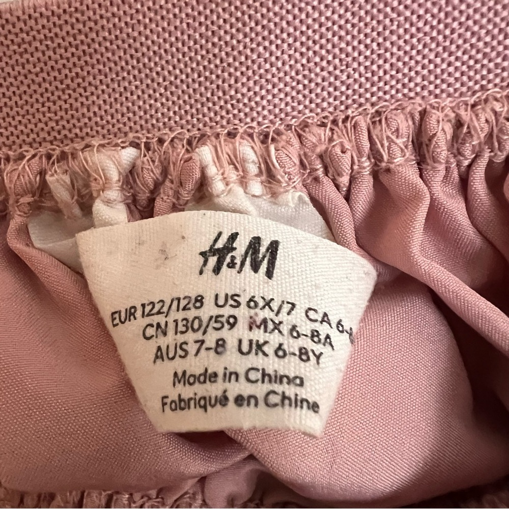 H&M Dusty Pink Tulle Skirt (6-8) - Picture 4 of 7
